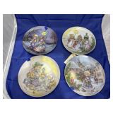 4 pcs. Goebel collectible plates