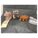 4 Pcs- Elephant Figures