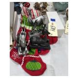 Box of Hummel Ornaments - some are broken - Assort