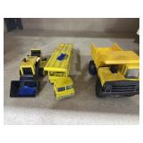 3 Pcs - Tonka Dozer - Dump Truck - Hauler