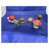 6 pcs. Mushroom Salt & Peppers