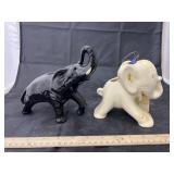 2 Pcs Elephants - Planter & Figurine