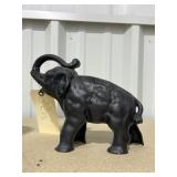 Cast Iron Elephant Figure
