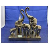 Metal Elephant Dï¿½cor