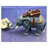 Cast Iron Elephant Coin Bank