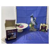 Blue Jay Figurine - Bald Eagle Figurine - Bowl