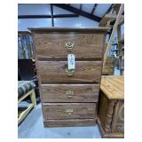 4-Drawer Chest of Drawers 25"L x 16"W x 40"H