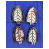 4 pcs. of Frankoma pottery dishes