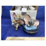 2 - Walt Disney Dumbo Ornaments