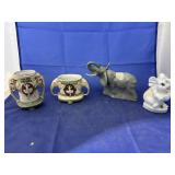 4 Pcs Elephants - Planters & Figurines