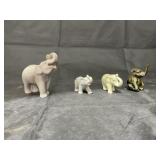 Assorted Ceramic & Metal Figurines