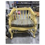 Wooden Side Chair w/Cushion