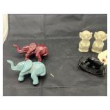 Frankoma Elephant Figurines - Salt/Peppers