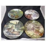 4 - Assorted Knowles Collectible Plates
