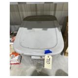 Assorted Christmas Dï¿½cor & Lights in Plastic Bin