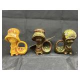 3 Pcs - Creek Pottery Napkin Rings