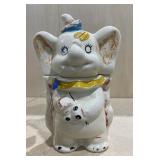 Ceramic Reversible Elephant Cookie Jar