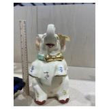 Ceramic Elephant Cookie Jar