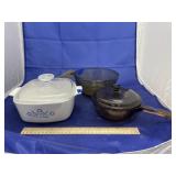 5 Pcs - Glass Cookware