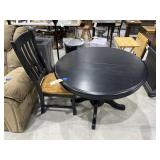 Pedestal Table w/Chair 41"Dia x 30"H
