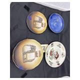 4 pcs. Collectible plates
