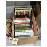Box of Assorted Cookbooks & Books