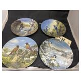 4 - Assorted Knowles Collectible Plates