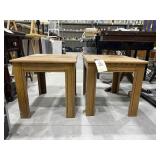 2 - End Tables 18"L x 22"W x 18"H