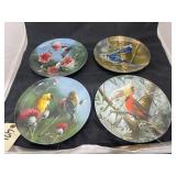 4 - Knowles "Birds of Your Garden" Plates