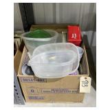 Small Plastic Kitchen Storage Containers & Cups
