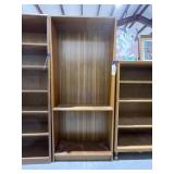 Wood-Look Shelf 31"L x 10"W x 73"H - As Is