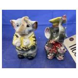 2 Ceramic Coin Banks