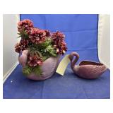 2 pcs. Ceramic planters - 1 is Frankoma