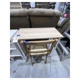 Small Desk w/Vintage Chair 30"L x 15"W x 30"H