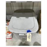 Assorted Christmas Dï¿½cor & Lights in Plastic Bin