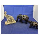 3 Pcs - Elephant Figures