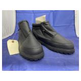 Sz 10 Lined Rubber Boots - NEW