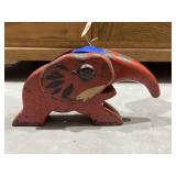 Metal Elephant Art Piece