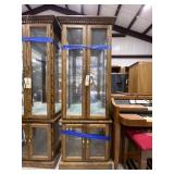 Lighted Glass Front Display Cabinet
