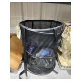 Mesh Laundry Bag w/Christmas lights