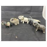 5 - Elephant Figurines