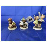 3 Pcs - Hummel Figurines