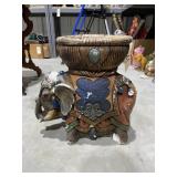 Elephant Planter 17"H