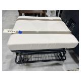 Portable Folding Bed w/Cushion