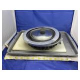 Pile of Assorted Baking Pans