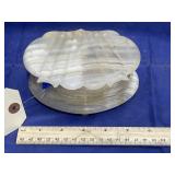 Carved Stone Trinket Box w/Costume Jewelry