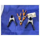 6 - Assorted Clamps