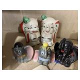 5 Pcs - Elephant Salt/Pepper Shakers