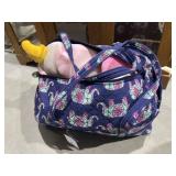 Bag with plush elephants