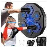 Music Boxing Machine, Black, Charge Cord, Bluetoot
